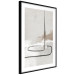 Wall Poster Simple Story - black patterns on a beige background in an abstract motif 134345 additionalThumb 6