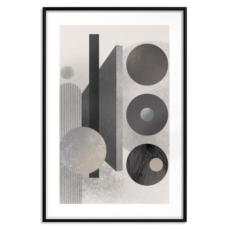 Wall Poster Geometric Harmony - abstract composition of geometric shapes 134745 additionalImage 17