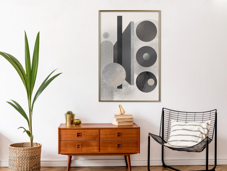 Wall Poster Geometric Harmony - abstract composition of geometric shapes 134745 additionalImage 9