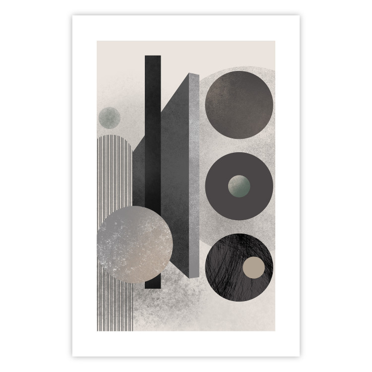 Wall Poster Geometric Harmony - abstract composition of geometric shapes 134745 additionalImage 19