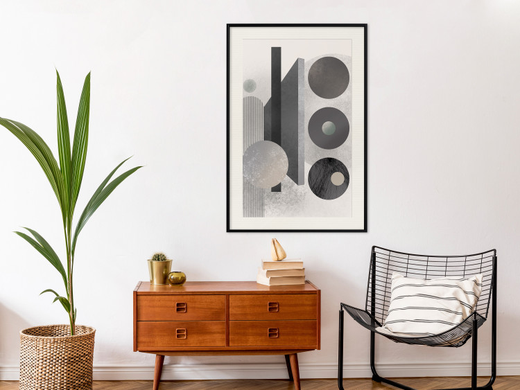 Wall Poster Geometric Harmony - abstract composition of geometric shapes 134745 additionalImage 24