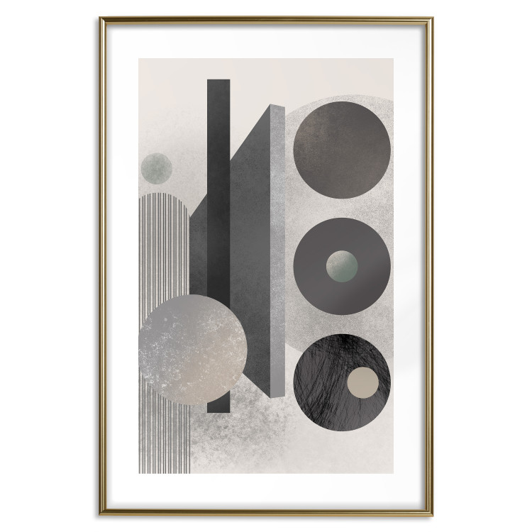 Wall Poster Geometric Harmony - abstract composition of geometric shapes 134745 additionalImage 16
