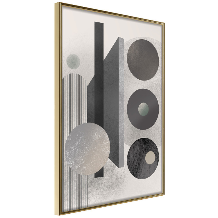 Wall Poster Geometric Harmony - abstract composition of geometric shapes 134745 additionalImage 4