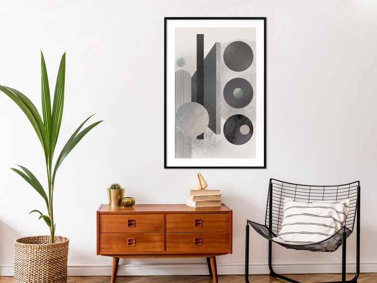 Wall Poster Geometric Harmony - abstract composition of geometric shapes 134745 additionalImage 18