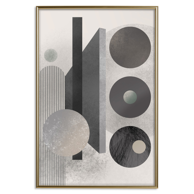 Wall Poster Geometric Harmony - abstract composition of geometric shapes 134745 additionalImage 17