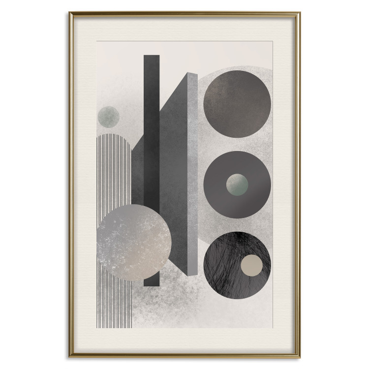 Wall Poster Geometric Harmony - abstract composition of geometric shapes 134745 additionalImage 20