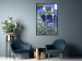 Poster Majorelle Garden - luxurious blue building with columns and garden 134845 additionalThumb 6