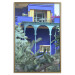 Poster Majorelle Garden - luxurious blue building with columns and garden 134845 additionalThumb 17