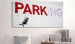 Large canvas print Parking Girl Swing by Banksy II [Large Format] 136445 additionalThumb 3