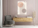 Wall Poster Fountain - geometric abstraction in rounded shapes in scandi boho style 136545 additionalThumb 8