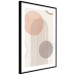 Wall Poster Fountain - geometric abstraction in rounded shapes in scandi boho style 136545 additionalThumb 19