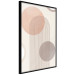 Wall Poster Fountain - geometric abstraction in rounded shapes in scandi boho style 136545 additionalThumb 16