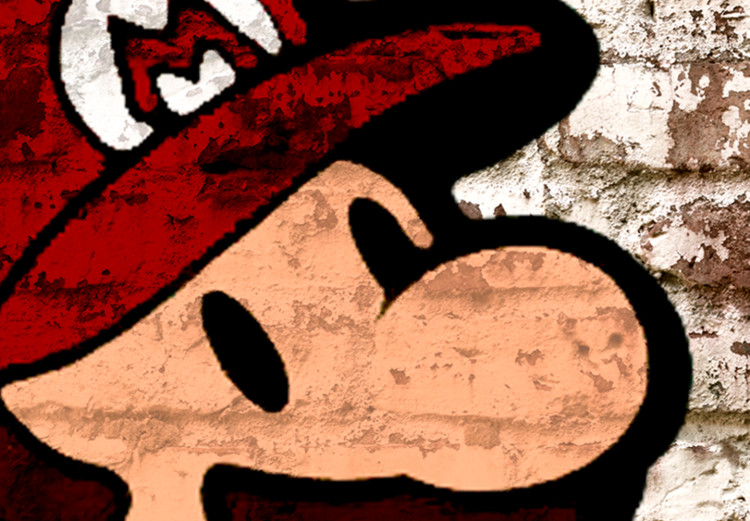 Large canvas print Mario Bros: Torn Wall II [Large Format] 137545 additionalImage 5