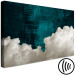 Canvas Emerald Abstraction (1-piece) Wide - clouds on a green background 138745 additionalThumb 6