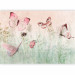 Wall Mural Landscape - nature motif with butterflies and ladybirds among tall grasses 143845 additionalThumb 1