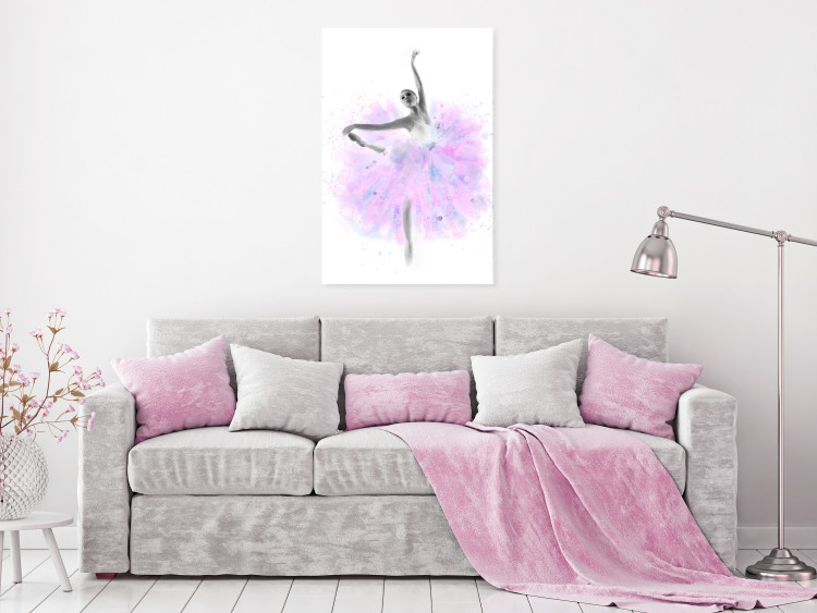 Canvas Dancing Ballerina (1-piece) - woman in a purple tulle dress 144045 additionalImage 3