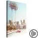 Canvas Art Print Palm Trees - Holiday Relaxation at the Swimming Pool Surrounded by Sunny Nature 144345 additionalThumb 6
