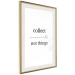 Poster Collect Moments Not Things - Minimalist Typography on a White Background 146145 additionalThumb 12