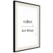 Poster Collect Moments Not Things - Minimalist Typography on a White Background 146145 additionalThumb 10