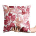 Decorative Velor Pillow Autumn leaves - composition of red maple leaves on a white background 147145 additionalThumb 4