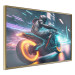 Poster Night Race - Speeding Motorcycle in the City Light 150645 additionalThumb 6