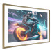 Poster Night Race - Speeding Motorcycle in the City Light 150645 additionalThumb 9