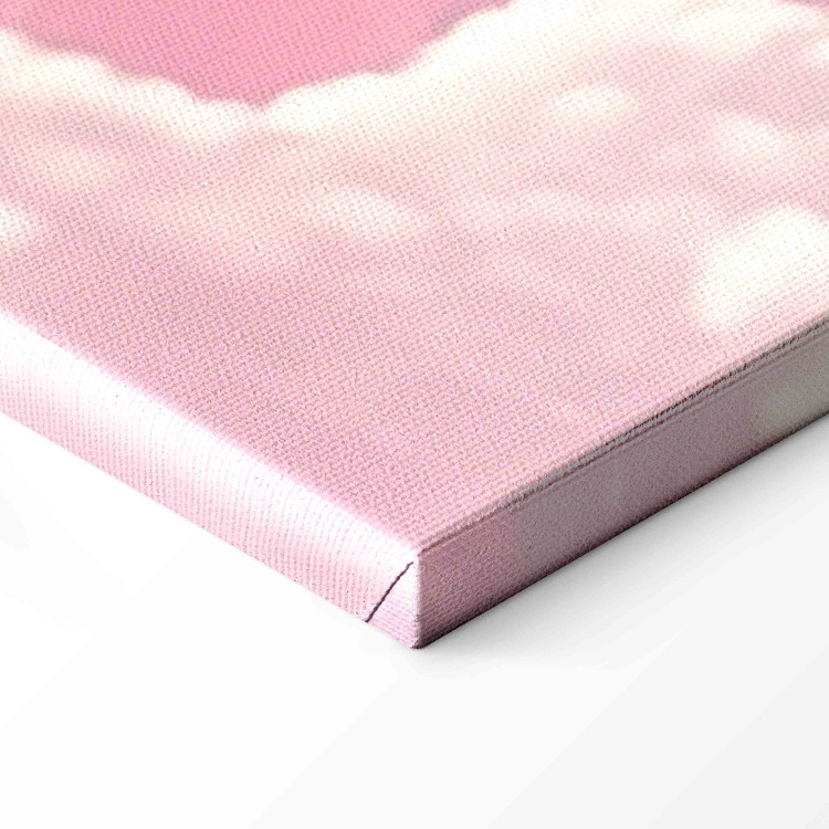 Canvas Print Sky Landscape - Subtle Pink Clouds on the Blue Horizon 151245 additionalImage 6