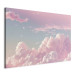 Canvas Print Sky Landscape - Subtle Pink Clouds on the Blue Horizon 151245 additionalThumb 2