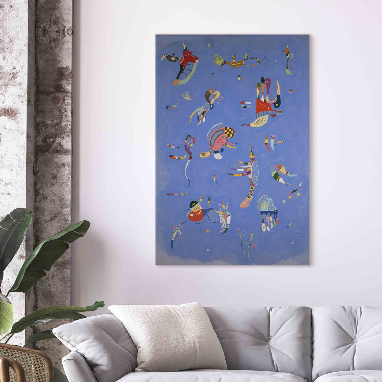Large canvas print Blue Sky - A Composition With Abstract Forms by Kandinsky [Large Format] 151645 additionalImage 5
