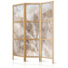 Folding Screen Delicate Leaves - Intertwining Shadows in Beige [Room Dividers] 152045 additionalThumb 5