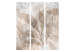 Folding Screen Delicate Leaves - Intertwining Shadows in Beige [Room Dividers] 152045 additionalThumb 7