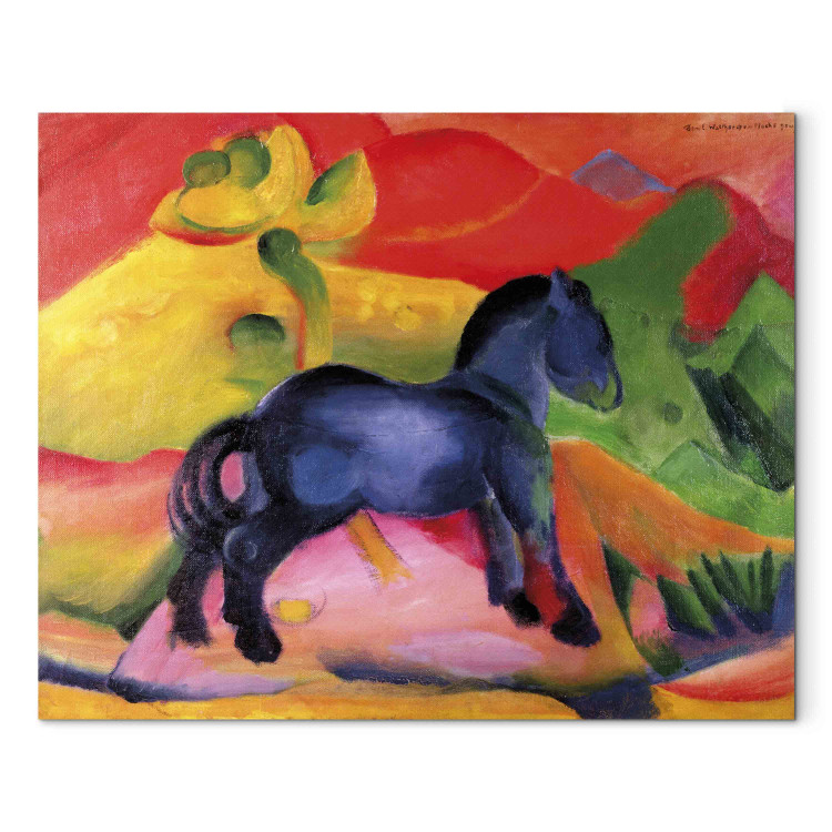 Art Reproduction Little Blue Horse 153445