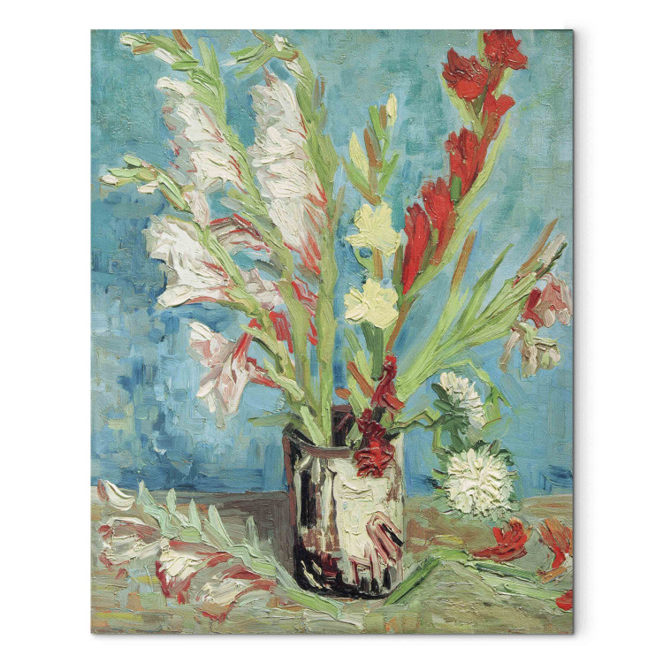 Art Reproduction Vase with gladioli 153845