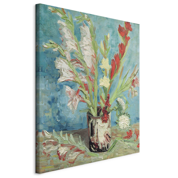 Art Reproduction Vase with gladioli 153845 additionalImage 2