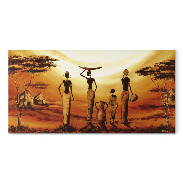 Canvas African family 49345