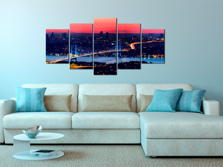 Canvas Art Print A night in Istanbul 50545 additionalImage 3