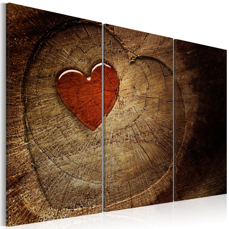 Canvas Old love does not rust - 3 pieces 56145 additionalImage 2