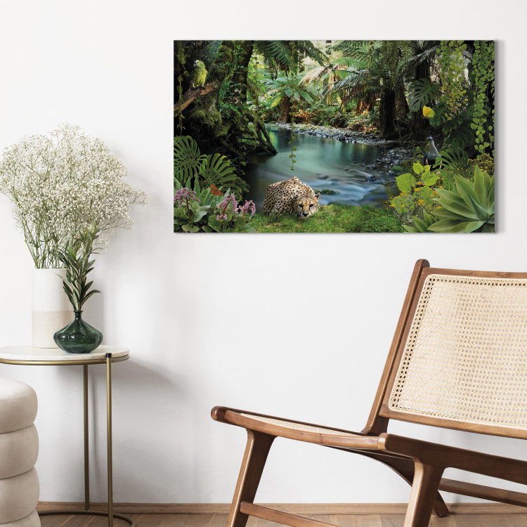 Canvas Art Print In the jungle 58545 additionalImage 5