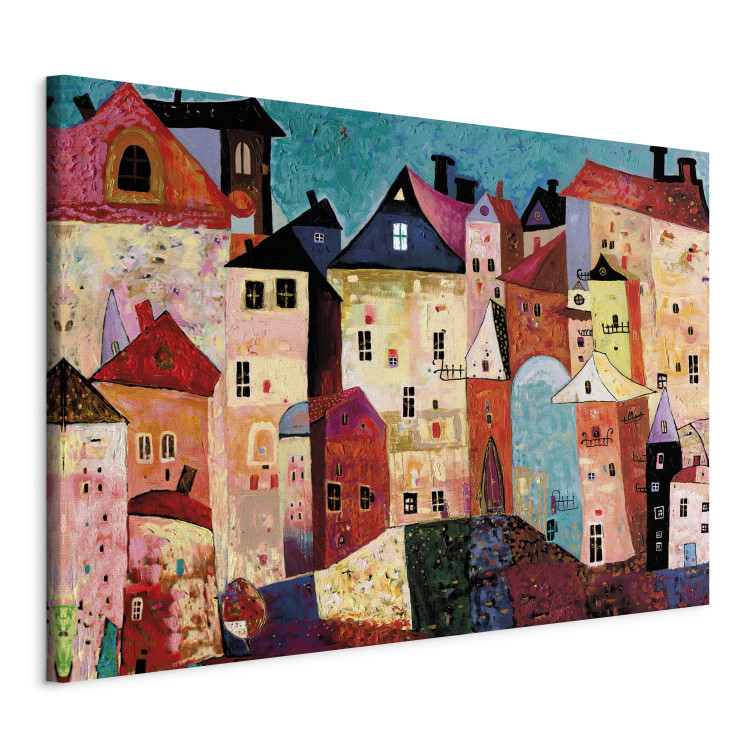 Canvas Print Artistic City 91845 additionalImage 2