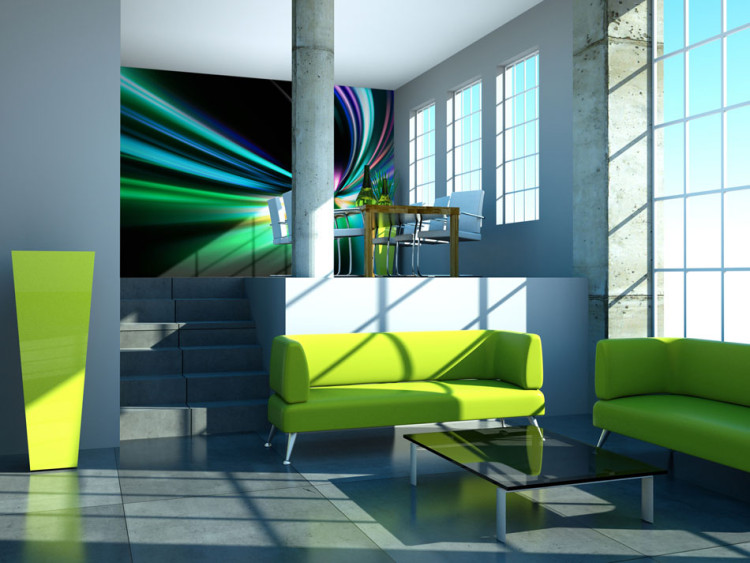 Wall Mural Abstract design - speed 97645