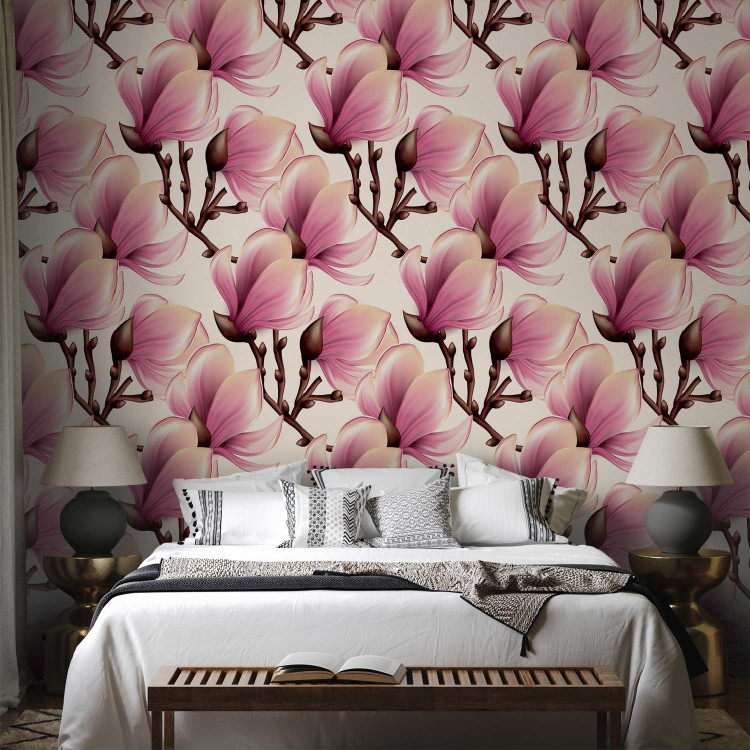 Wallpaper Blooming Magnolias 113755 additionalImage 4