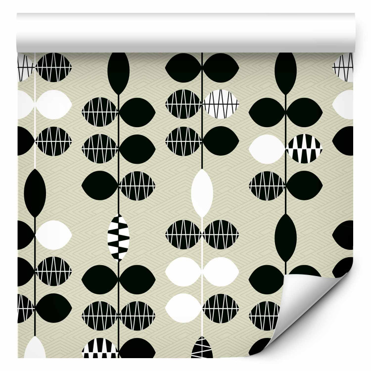 Wallpaper Black and White Dots 114655