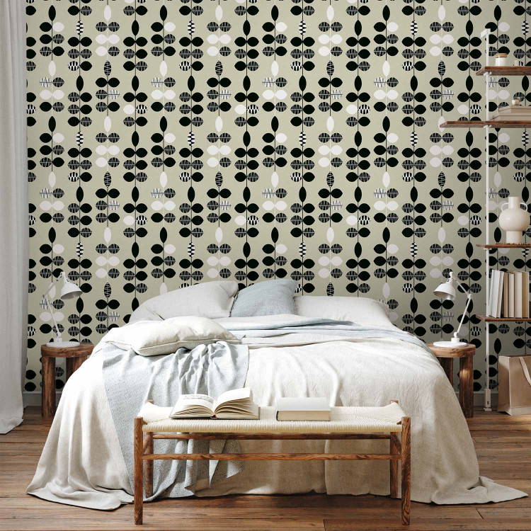 Wallpaper Black and White Dots 114655 additionalImage 4