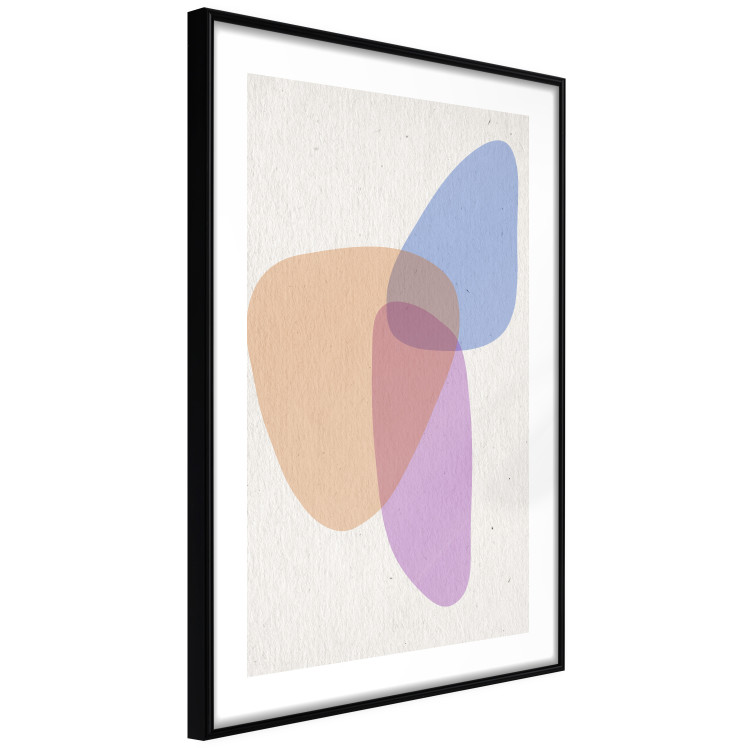 Wall Poster Common Part - abstraction in beige with colorful irregular forms 116955 additionalImage 11