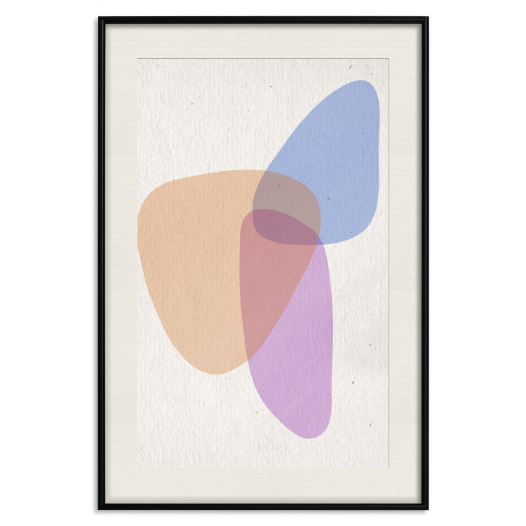 Wall Poster Common Part - abstraction in beige with colorful irregular forms 116955 additionalImage 18