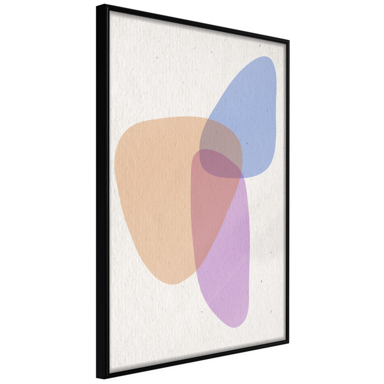 Wall Poster Common Part - abstraction in beige with colorful irregular forms 116955 additionalImage 10