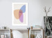 Wall Poster Common Part - abstraction in beige with colorful irregular forms 116955 additionalThumb 4