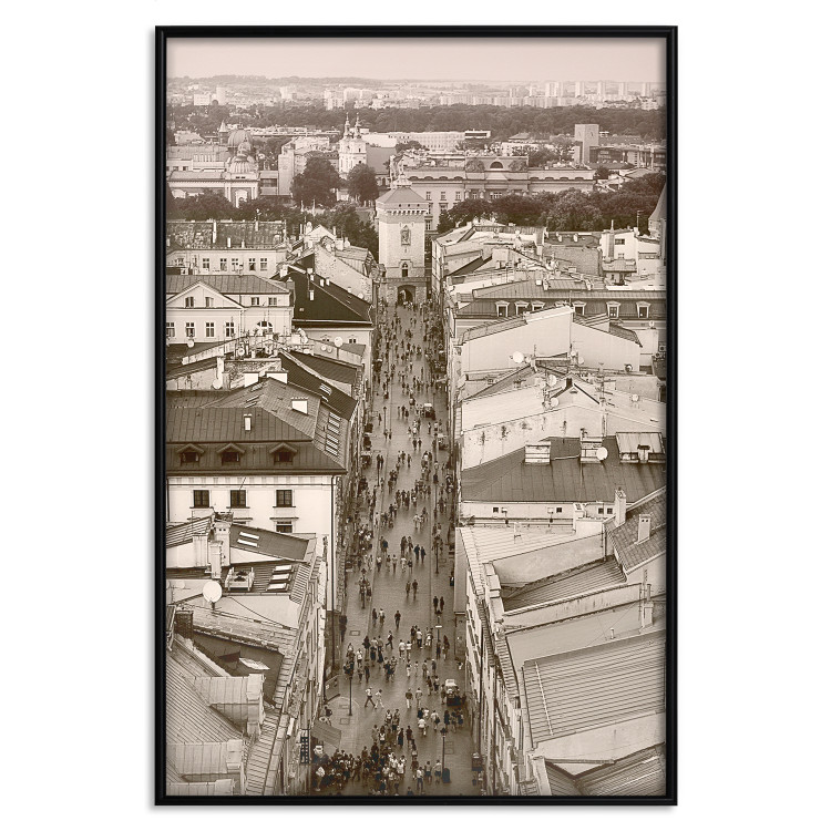 Poster Krakow: Floriańska Street - view of the architecture of the Polish city 118155 additionalImage 24