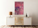Wall Poster Crimson Abstraction - geometric composition with a touch of pink 118255 additionalThumb 17