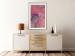 Wall Poster Crimson Abstraction - geometric composition with a touch of pink 118255 additionalThumb 15